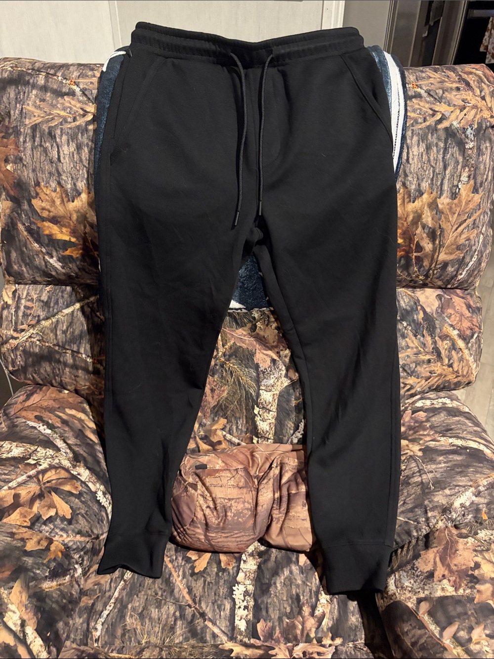 American Eagle Black Jogger Sweatpants - Casual Drawstring Pants